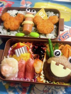 時短 お弁当盛り付け記録17 ハロウィン-レシピのメイン写真