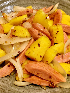 魚肉ソーセージでジャーマンポテト-レシピのメイン写真