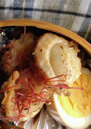 お弁当★爽やかホタテ焦がしバターレモン-レシピのメイン写真