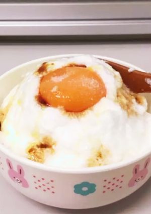 簡単 美味しい メレンゲ卵かけご飯TKG-レシピのメイン写真