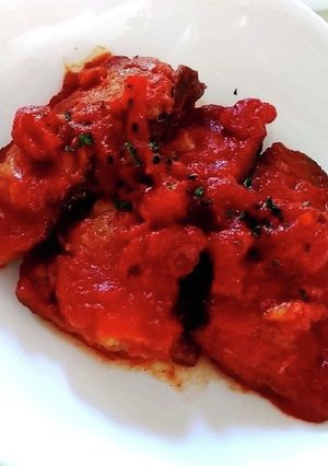 なすの肉詰めのトマト煮-レシピのメイン写真