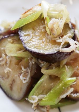 じゃこ茄子の炒め物-レシピのメイン写真
