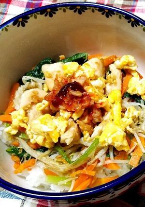 チキンビビンバ-レシピのメイン写真