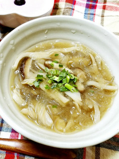 きのこのみぞれスープ-レシピのメイン写真