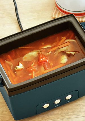 カレー風味トマトスープ-レシピのメイン写真