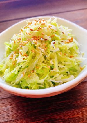 キャベツ大量消費！簡単副菜☆無限キャベツ-レシピのメイン写真