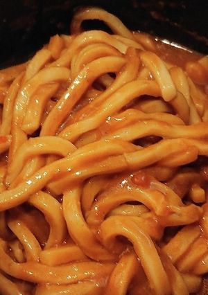 息子飯☆レトルトカレーうどん-レシピのメイン写真