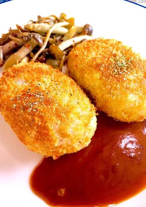 トロトロ里芋コロッケ-レシピのメイン写真