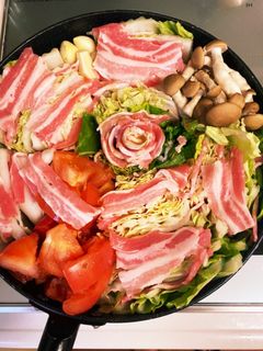 ミルフィーユ風白菜鍋-レシピのメイン写真