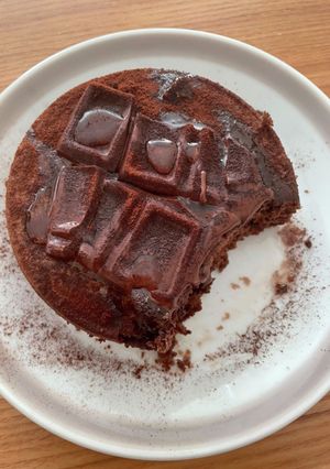 米粉のココアパンケーキ-レシピのメイン写真