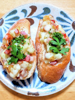 ベーコンとフライドポテトのチーズ焼き-レシピのメイン写真