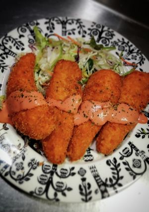 オーロラソースの鶏笹身フライ！-レシピのメイン写真