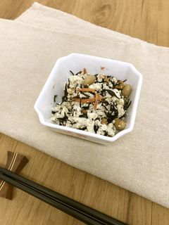 ひじきの白和え(ひじき煮アレンジ)-レシピのメイン写真
