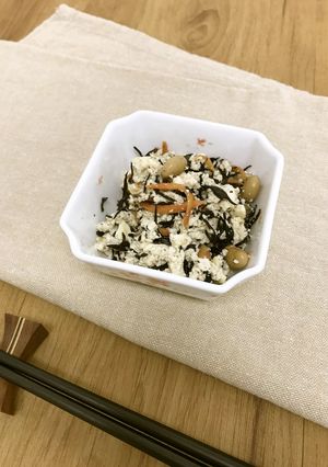 ひじきの白和え（ひじき煮アレンジ）-レシピのメイン写真