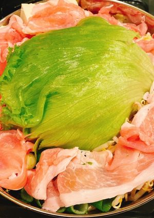 まるごとレタス鍋 ヒルナンデスで紹介-レシピのメイン写真