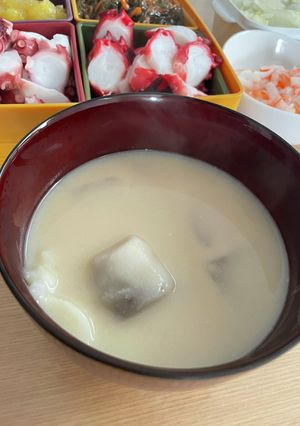 白味噌のお雑煮-レシピのメイン写真