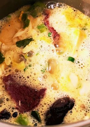 常温食材で作るチゲ雑炊-レシピのメイン写真
