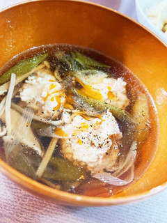 大満足☆鶏団子スープ-レシピのメイン写真