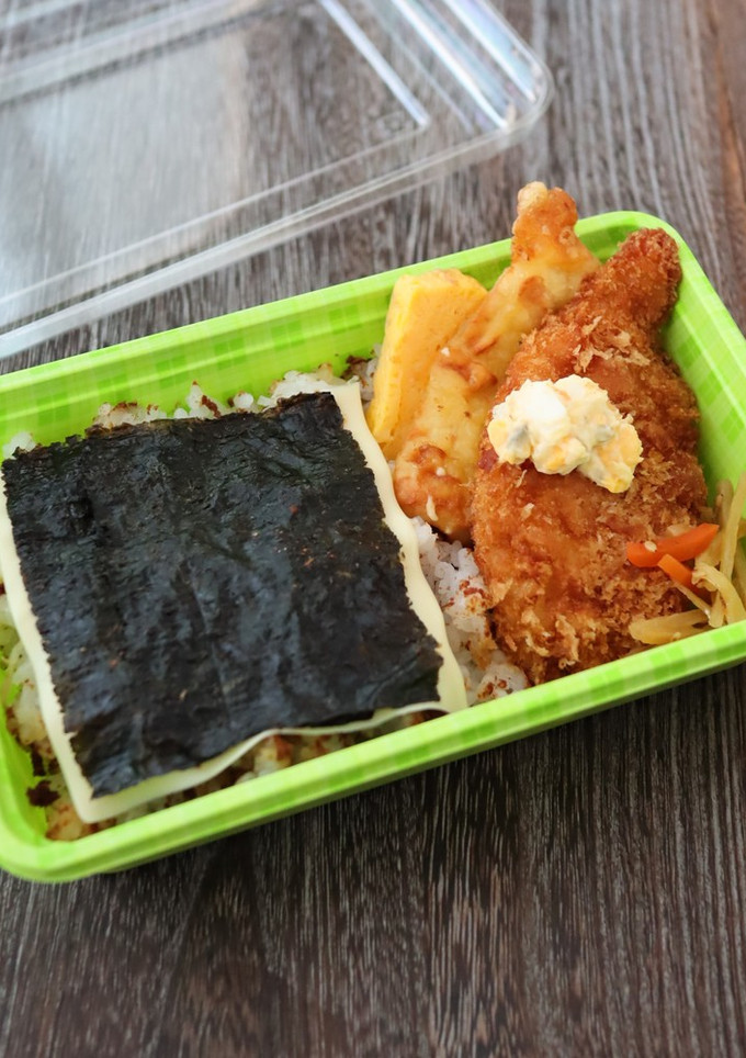 とろけるチーズのり弁-レシピのメイン写真