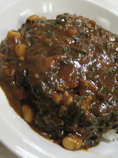 ほうれん草とお豆のカレー-レシピのメイン写真