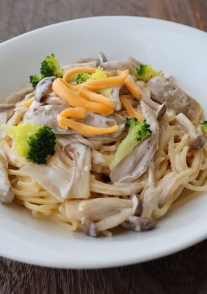 3種のきのことゴルゴンゾーラのパスタ-レシピのメイン写真