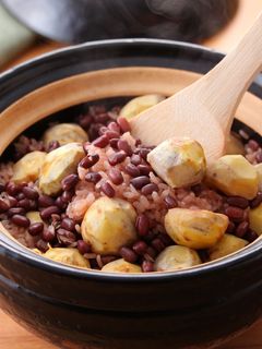 簡単ほくほく♪『栗入り赤飯』-レシピのメイン写真