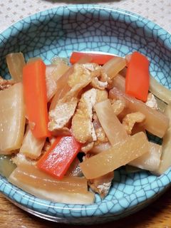 簡単♪大根と人参のにあえ-レシピのメイン写真