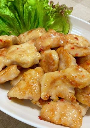 ☆鶏むね肉のチリソース和え♪(チリマヨ)-レシピのメイン写真
