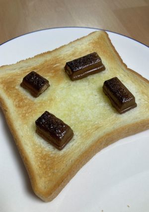 キットカットトースト-レシピのメイン写真