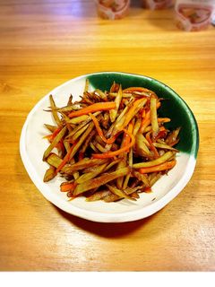 ボリボリ味わうきんぴらごぼう☆-レシピのメイン写真