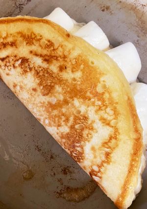 牛乳・卵なし 甘党パンケーキ-レシピのメイン写真