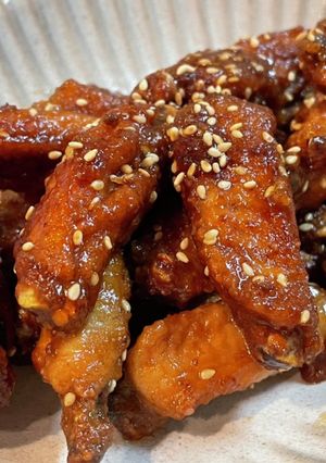☆簡単！手羽中の唐揚げ(甘酢ダレ)-レシピのメイン写真