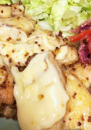 簡単♡鶏胸肉ハニーマスタードチーズ焼-レシピのメイン写真