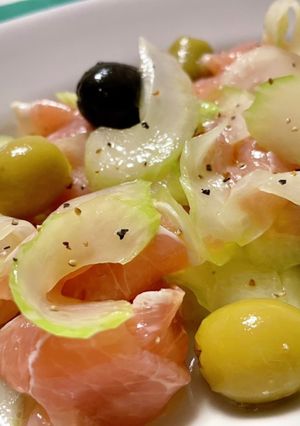 生ハムとセロリのマリネ-レシピのメイン写真