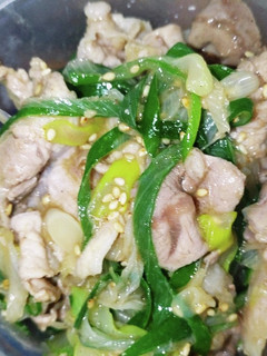 【作り置き】豚肉のねぎ塩炒め-レシピのメイン写真