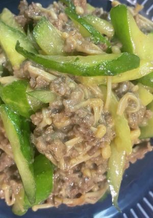 牛肉赤身ミンチのチーズ炒め-レシピのメイン写真