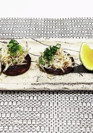 椎茸のシラスのっけ-レシピのメイン写真