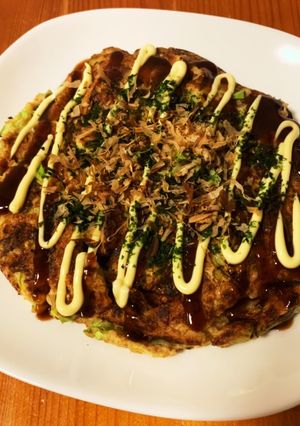 簡単*オートミールお好み焼き-レシピのメイン写真