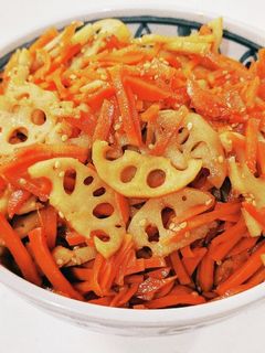 昆布つゆで簡単!!れんこんのきんぴら-レシピのメイン写真