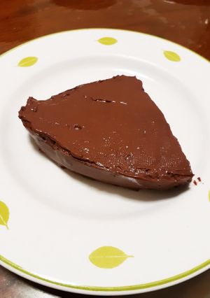 簡単 レアチーズケーキ風チョコケーキ-レシピのメイン写真