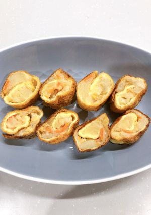 油あげのホテサラ巻き焼き-レシピのメイン写真