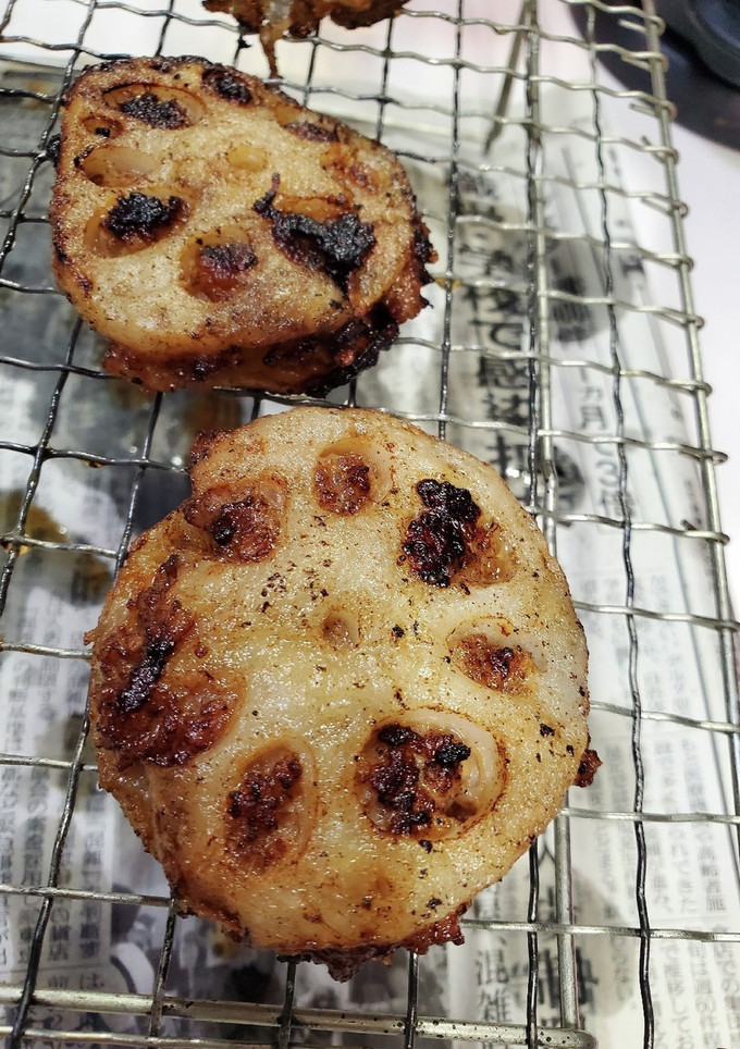 れんこんのはさみ焼き-レシピのメイン写真