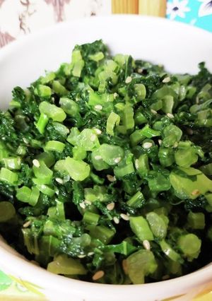 簡単！大根菜っ葉で　お手軽ふりかけ-レシピのメイン写真