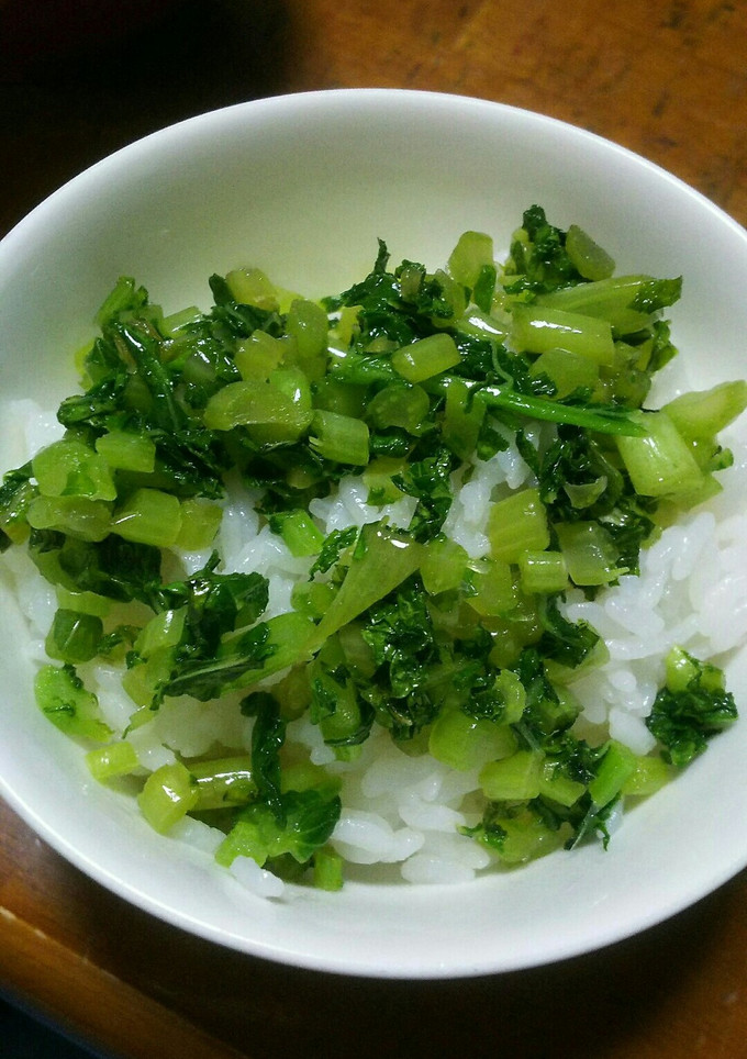 簡単　大根の葉の炒めもの-レシピのメイン写真