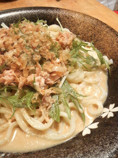温サラダうどん-レシピのメイン写真
