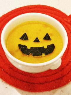 簡単♪かぼちゃプリン☆ハロウィン仕様♫-レシピのメイン写真