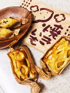 焼き芋で超簡単☆スイートポテト&パイ♡-レシピのメイン写真