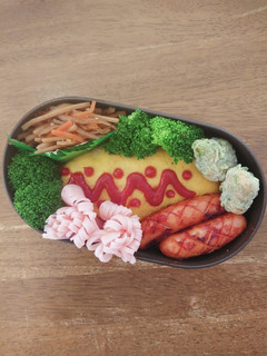JK☆オムライスのお弁当♪-レシピのメイン写真