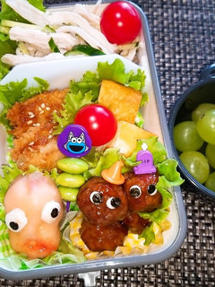 娘のハロウィンお弁当 R3.10.27-レシピのメイン写真