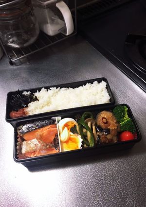 鮭弁当！-レシピのメイン写真